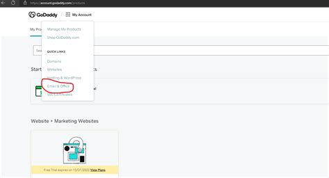 godaddy admin login|godaddy exchange admin center.